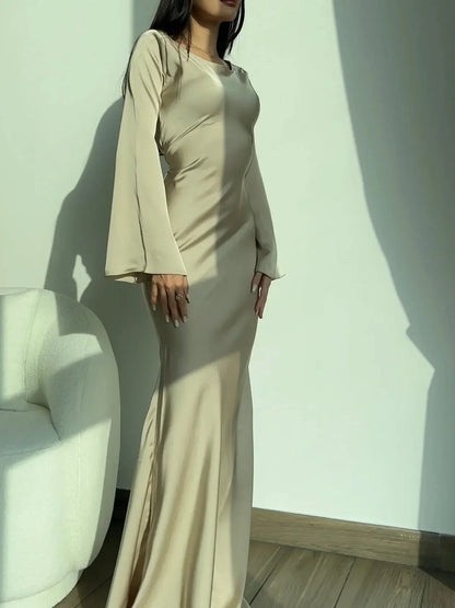 Ivy Women's Maxi Dress - back view