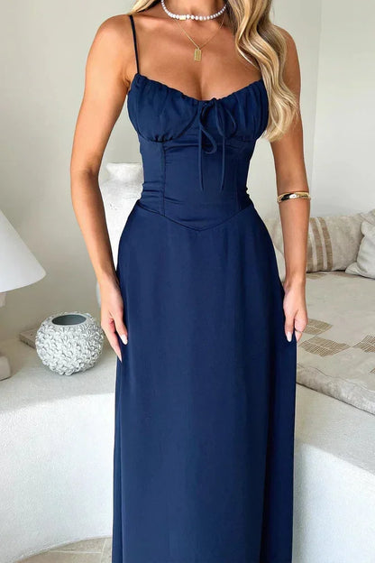 Rosa Women's Adjustable Maxi Dress - close-up detail
