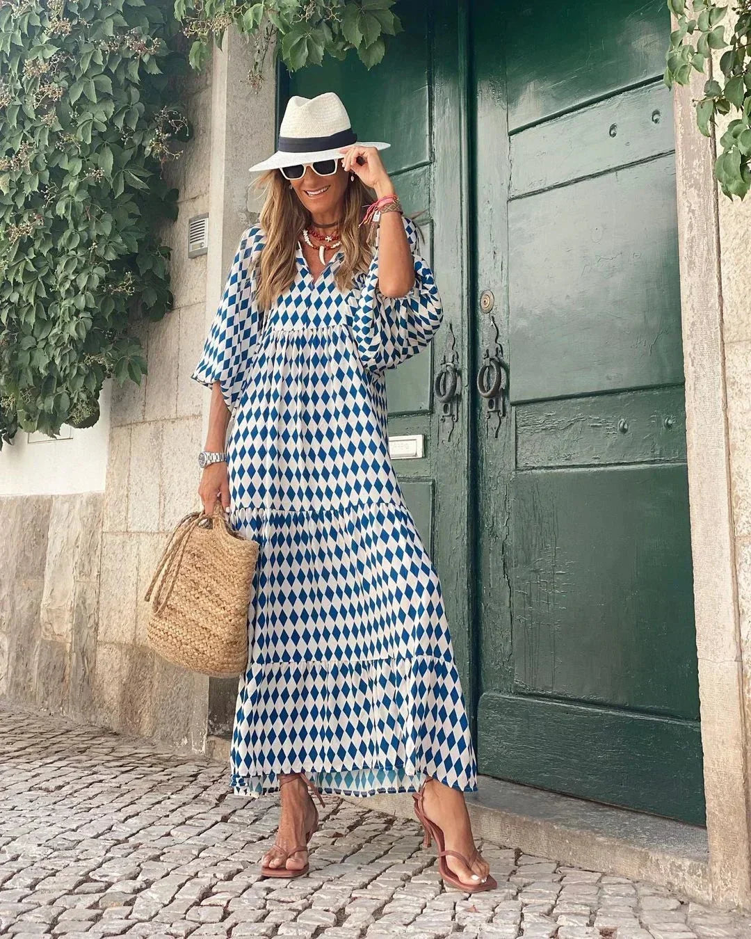 Liana Women's Maxi Dress - styled view