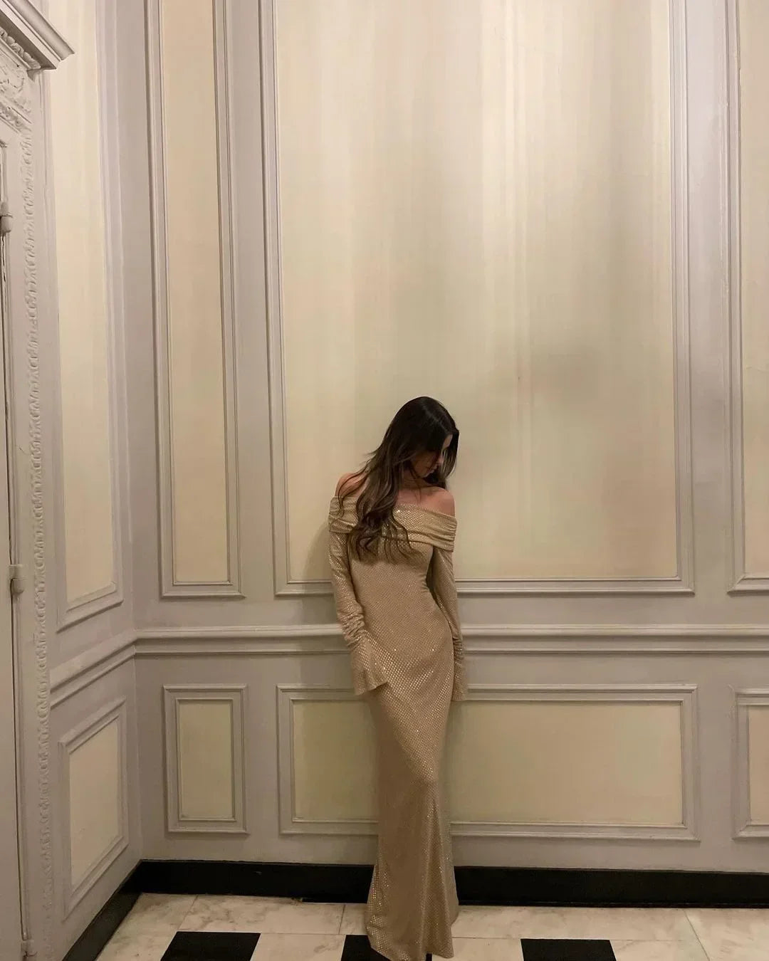 Elise Women's Maxi Dress - shown in use