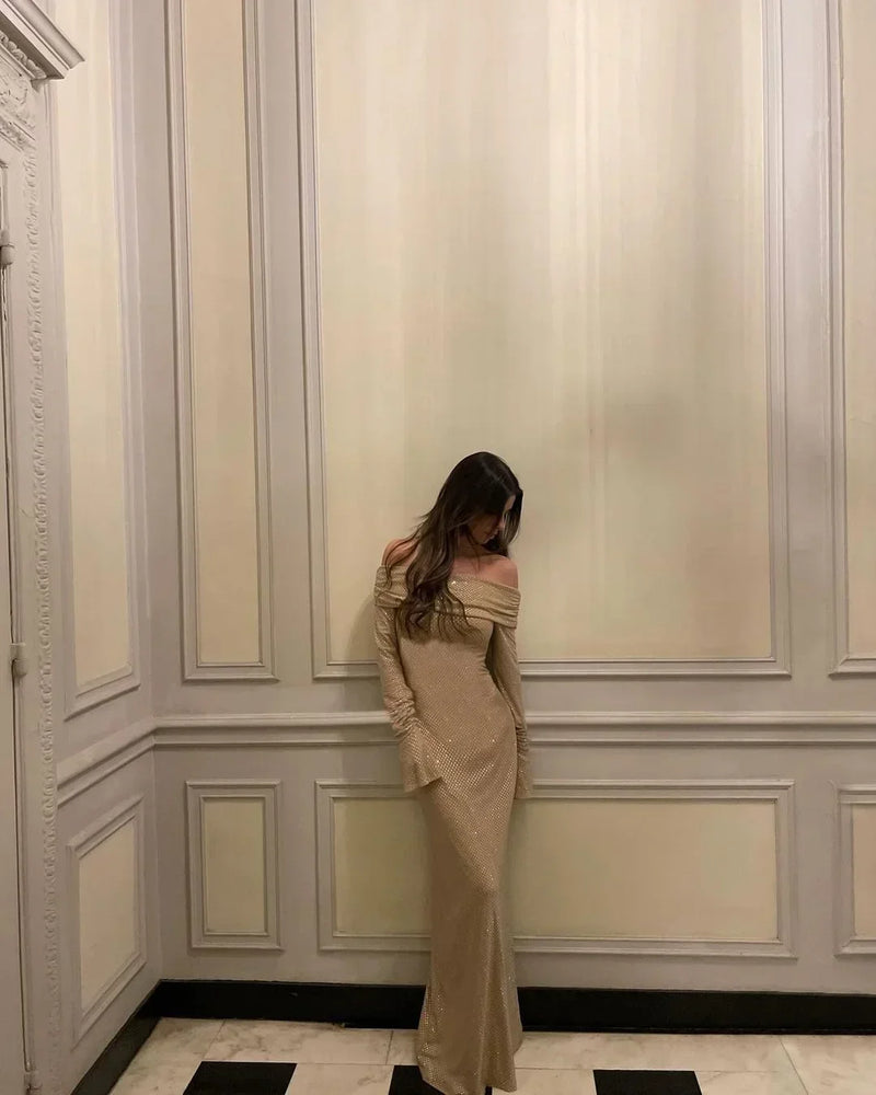 Elise Women's Maxi Dress - shown in use