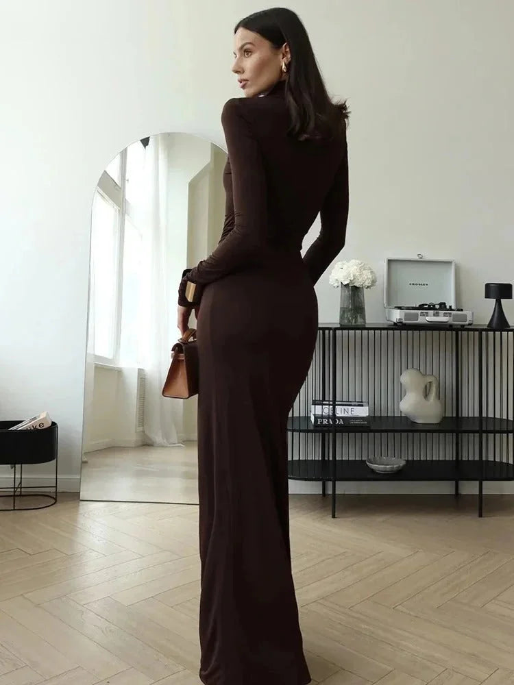 Opal Women's Maxi Dress - full-length view