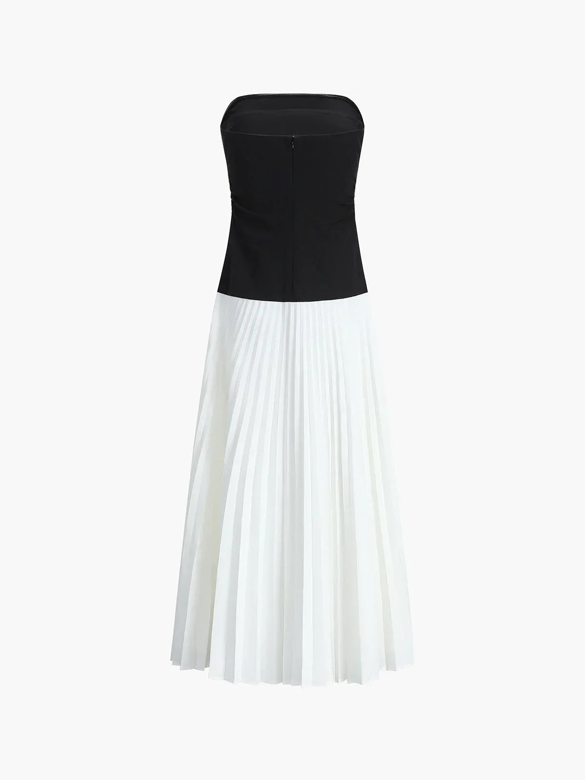 Faye Women's Pleated Maxi Dress - close-up detail