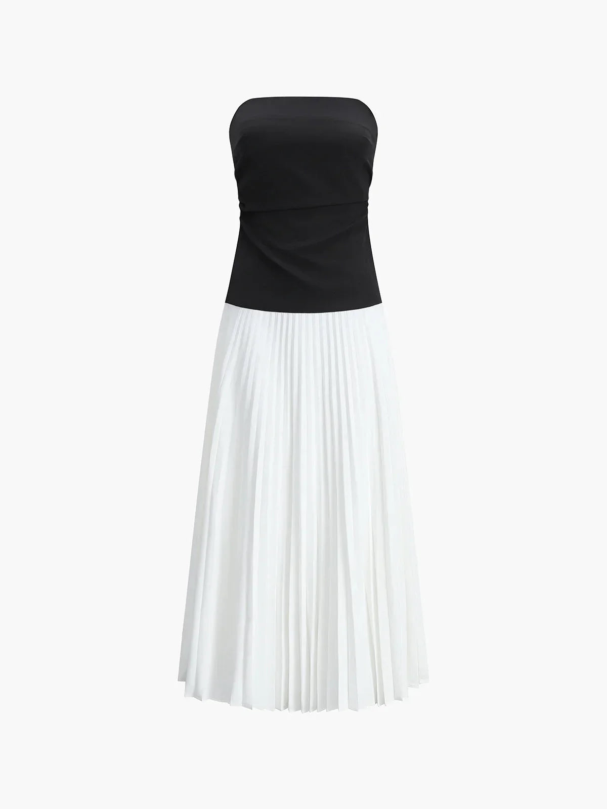 Faye Women's Pleated Maxi Dress - full-length view