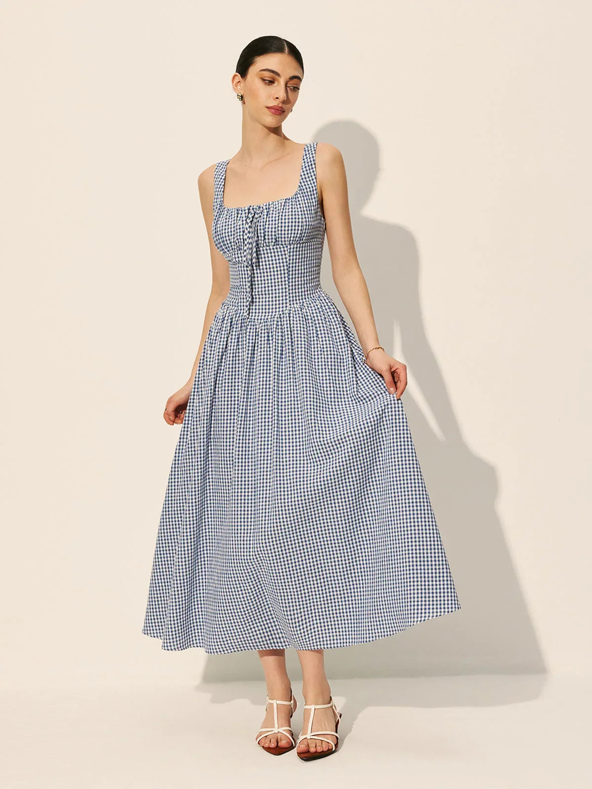 Nora Women's Midi Dress - styled view