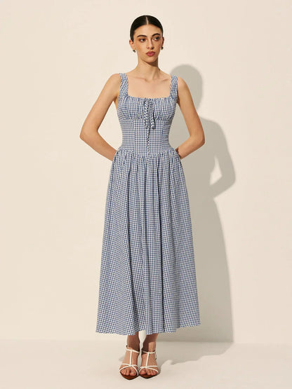 Nora Women's Midi Dress - front view