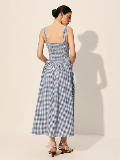 Nora Women's Midi Dress - close-up detail