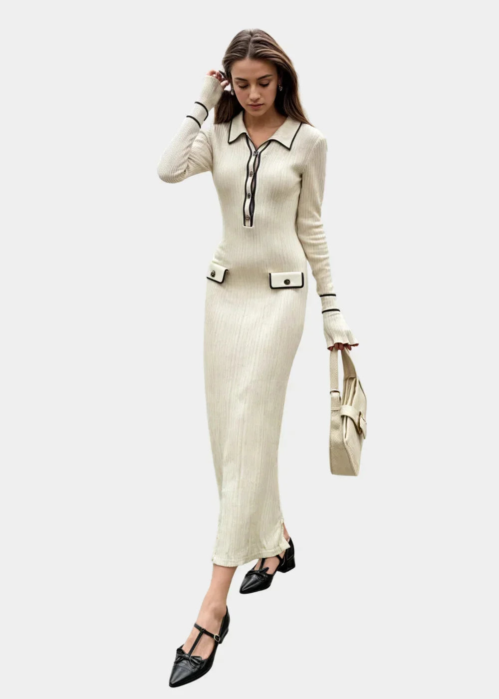 Quinn Women's Midi Dress - front view
