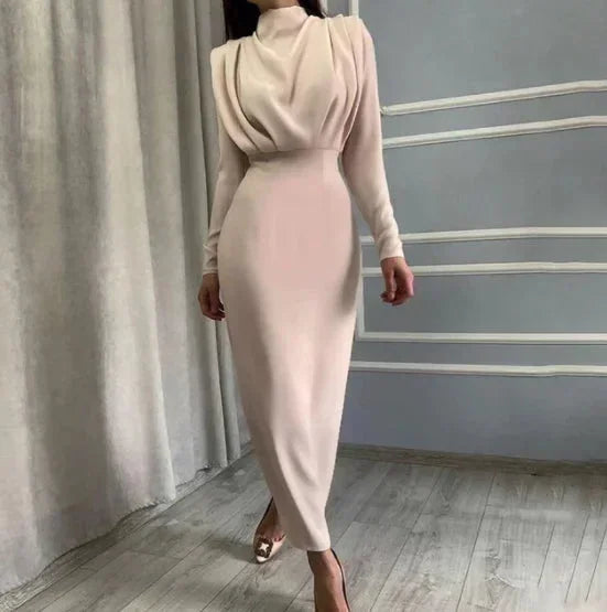 Elsie Women's Midi Dress - back view