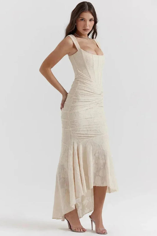 Genevieve Women's Midi Dress - front view