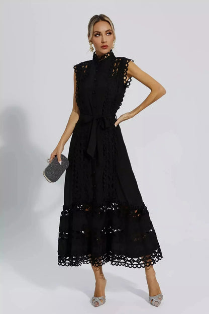 Anaïs Women's Midi Dress - close-up detail