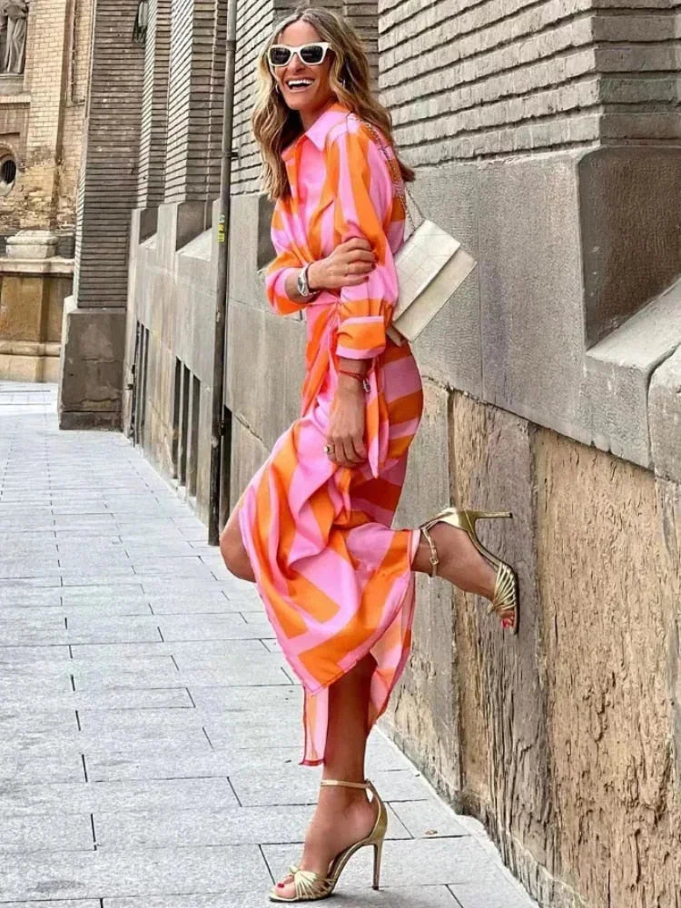 Elise Women's Midi Dress - styled view
