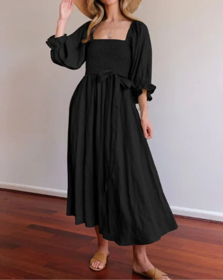 Opal Women's Midi Dress - close-up detail