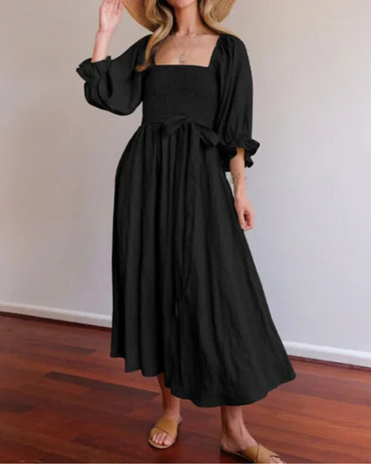 Opal Women's Midi Dress - close-up detail