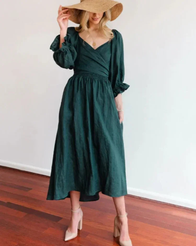 Opal Women's Midi Dress - shown in use