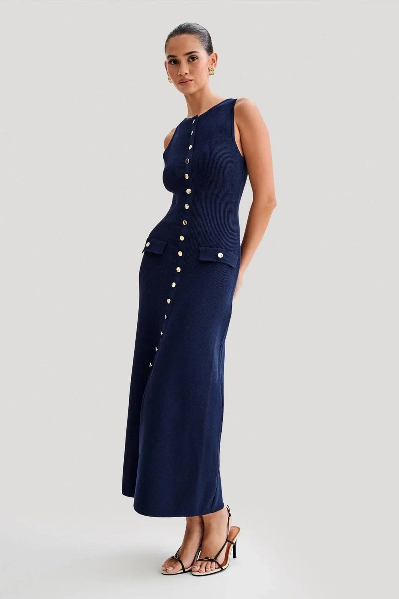 Winona Women's Midi Dress - flat lay