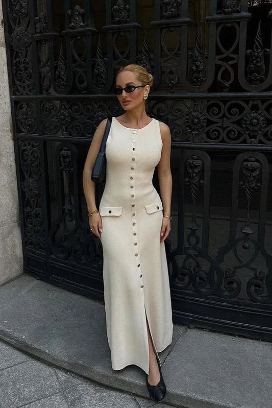 Winona Women's Midi Dress - styled view