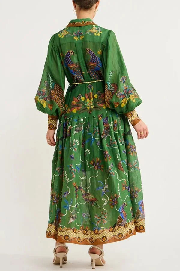 Liana Women's Midi Dress - close-up detail