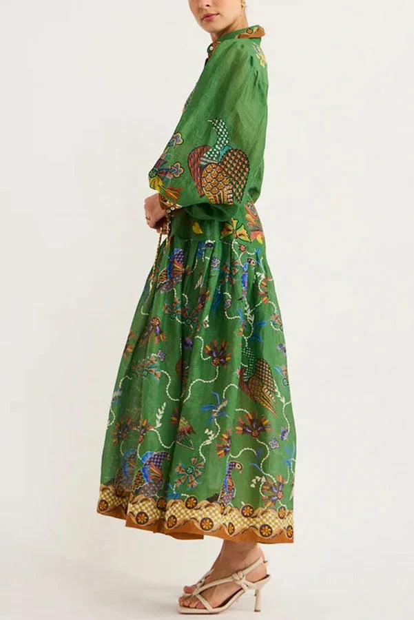 Liana Women's Midi Dress - full-length view