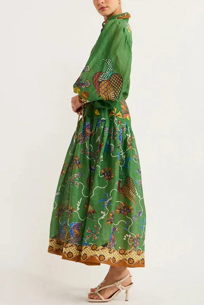Liana Women's Midi Dress - full-length view