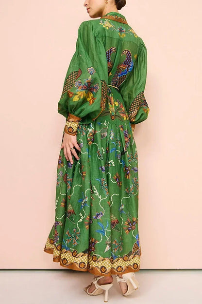 Liana Women's Midi Dress - front view