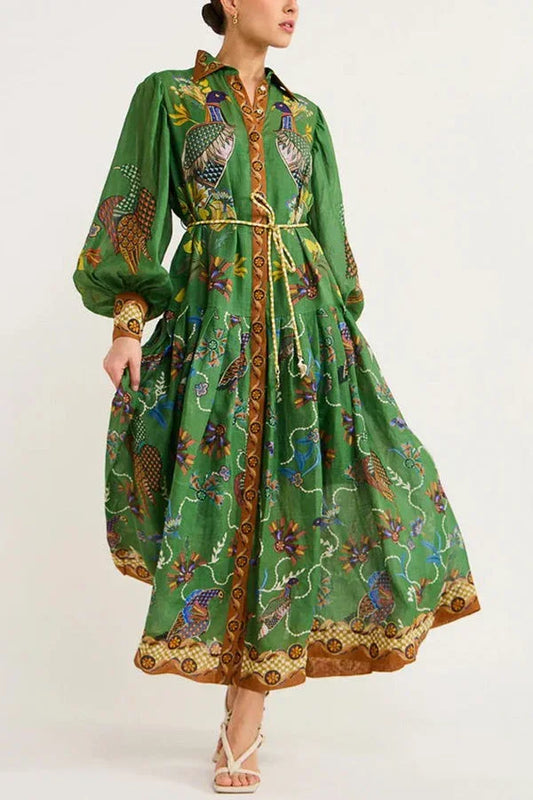 Liana Women's Midi Dress - front view