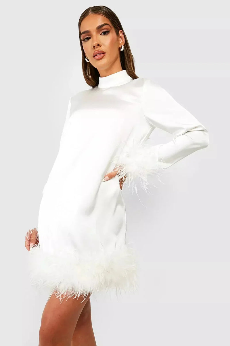 Lumi Women's Mini Dress | White