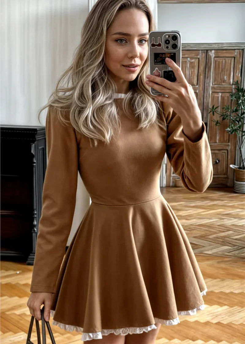 Alba Women's Mini Dress - close-up detail