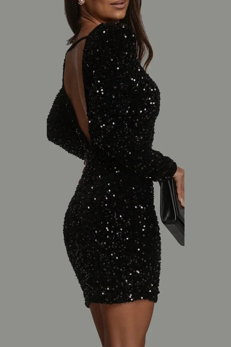 Kira Women's Mini Dress - fabric and finish detail