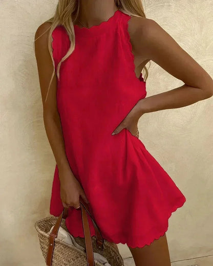 Verity Women's Mini Dress - back view