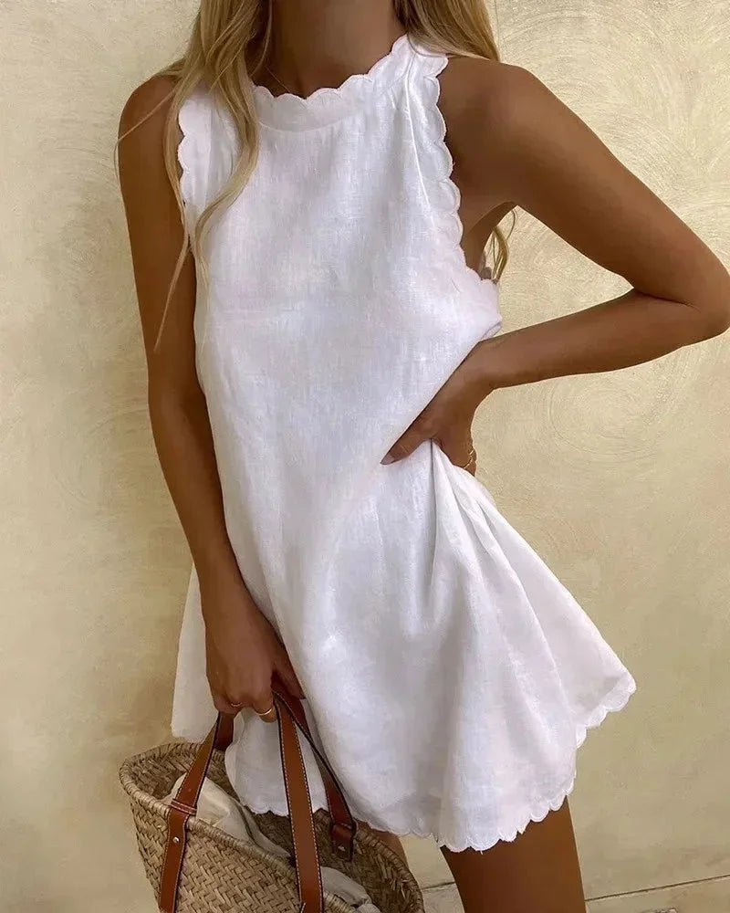 Verity Women's Mini Dress - shown in use