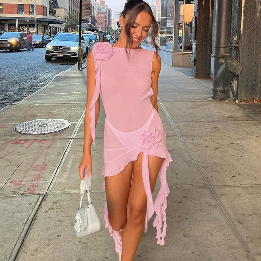 Faye Women's Mini Dress - styled view