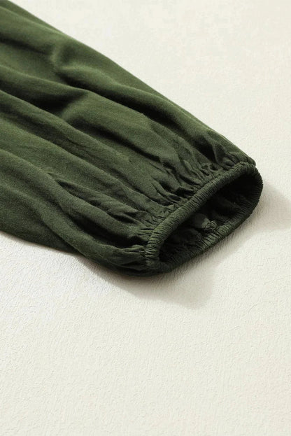 Liana Women's Ruffled Mini Dress - close-up detail