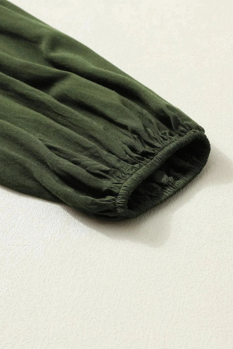 Liana Women's Ruffled Mini Dress - close-up detail