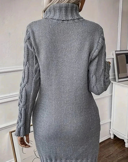 Beatrix Women's Cable Knit Sweater - full-length view