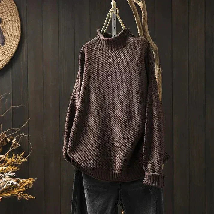 Lila Women's Oversized Sweater - back view