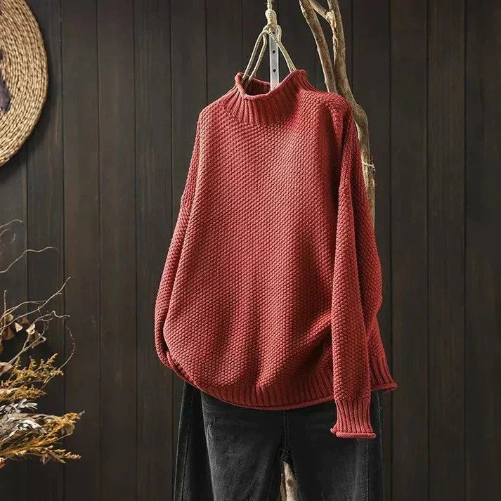 Lila Women's Oversized Sweater - full-length view