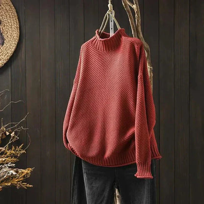 Lila Women's Oversized Sweater - full-length view