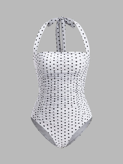Camille Women's Swimsuit - fabric and finish detail