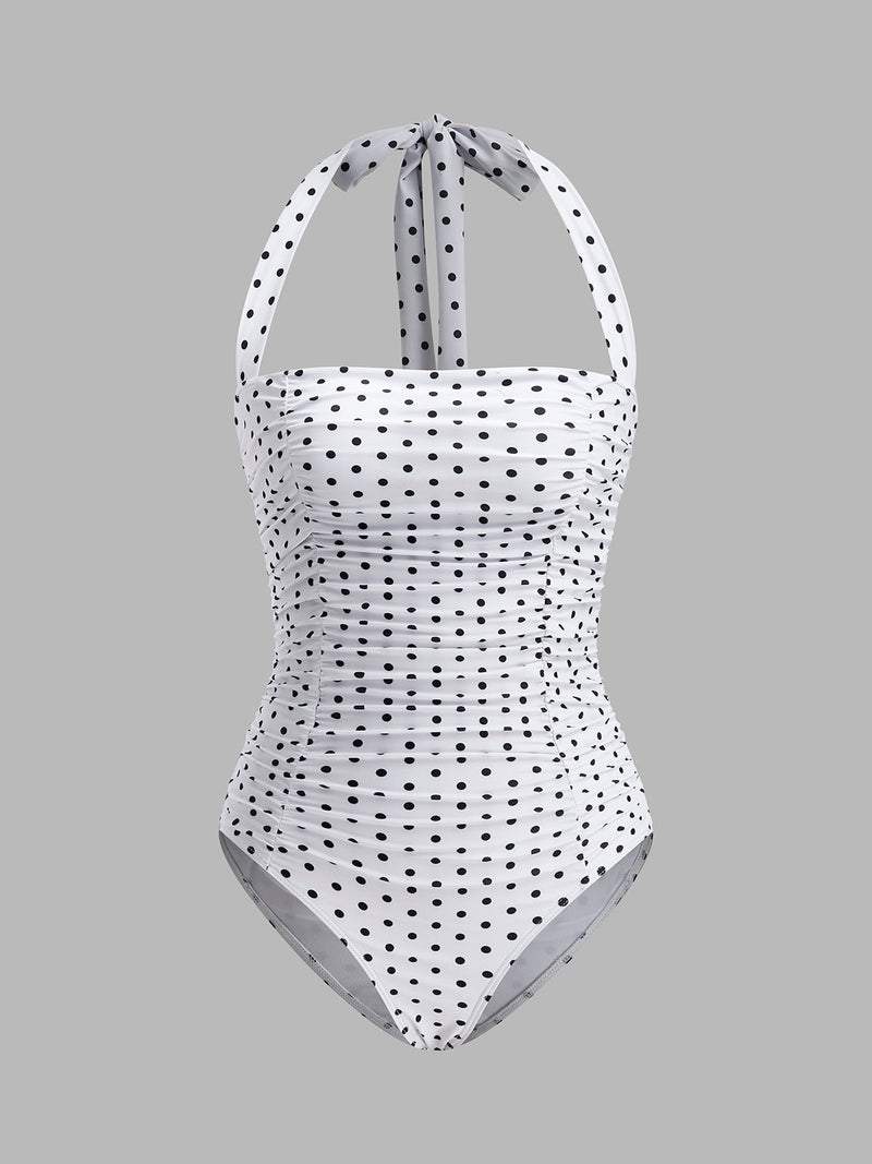 Camille Women's Swimsuit - fabric and finish detail