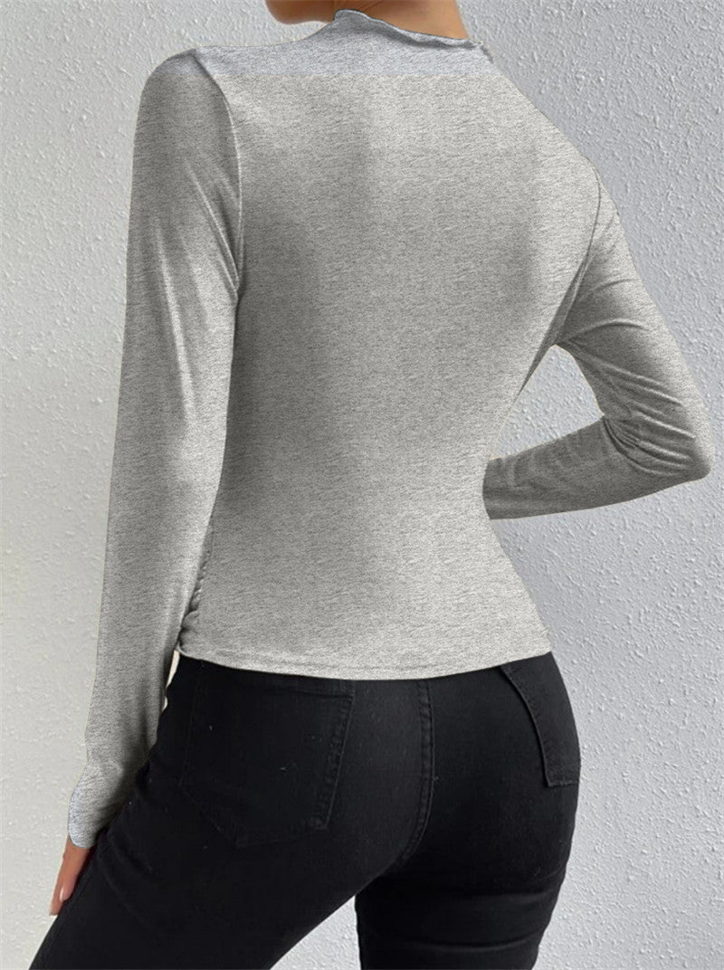 Tilda Women's Pleated Shirt - back view