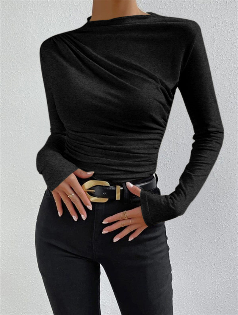 Tilda Women's Pleated Shirt - shown in use
