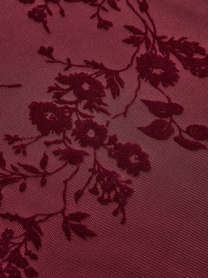 Kira Women's Floral Dress - fabric and finish detail