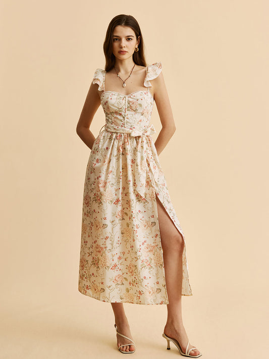 Eloise Women's Floral Dress - front view