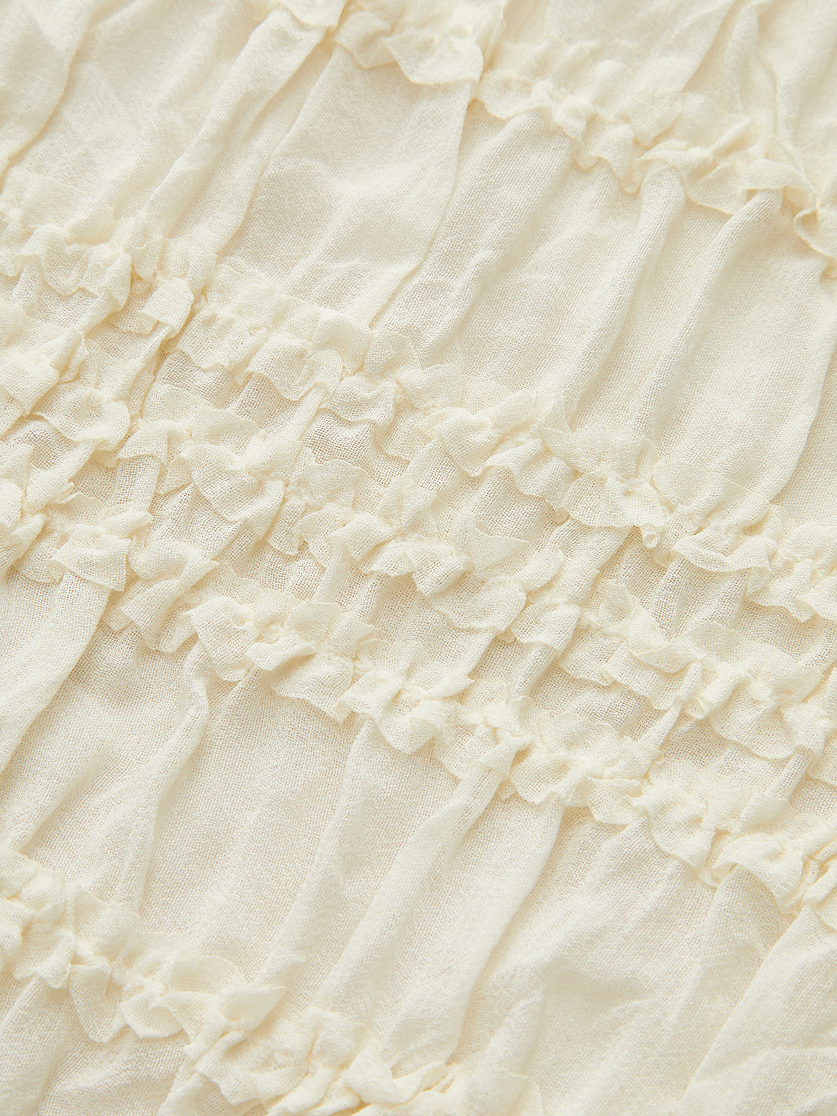 Delphine Women's Ruffled Skirt - front view
