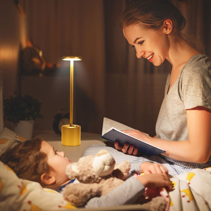 Grove LED Rechargeable Table Lamp - styled view