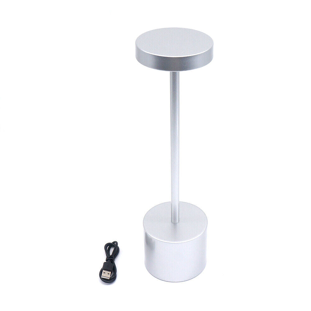 Grove LED Rechargeable Table Lamp - fabric and finish detail