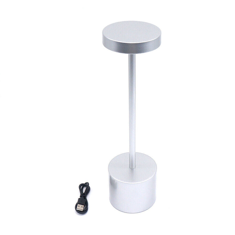 Grove LED Rechargeable Table Lamp - fabric and finish detail