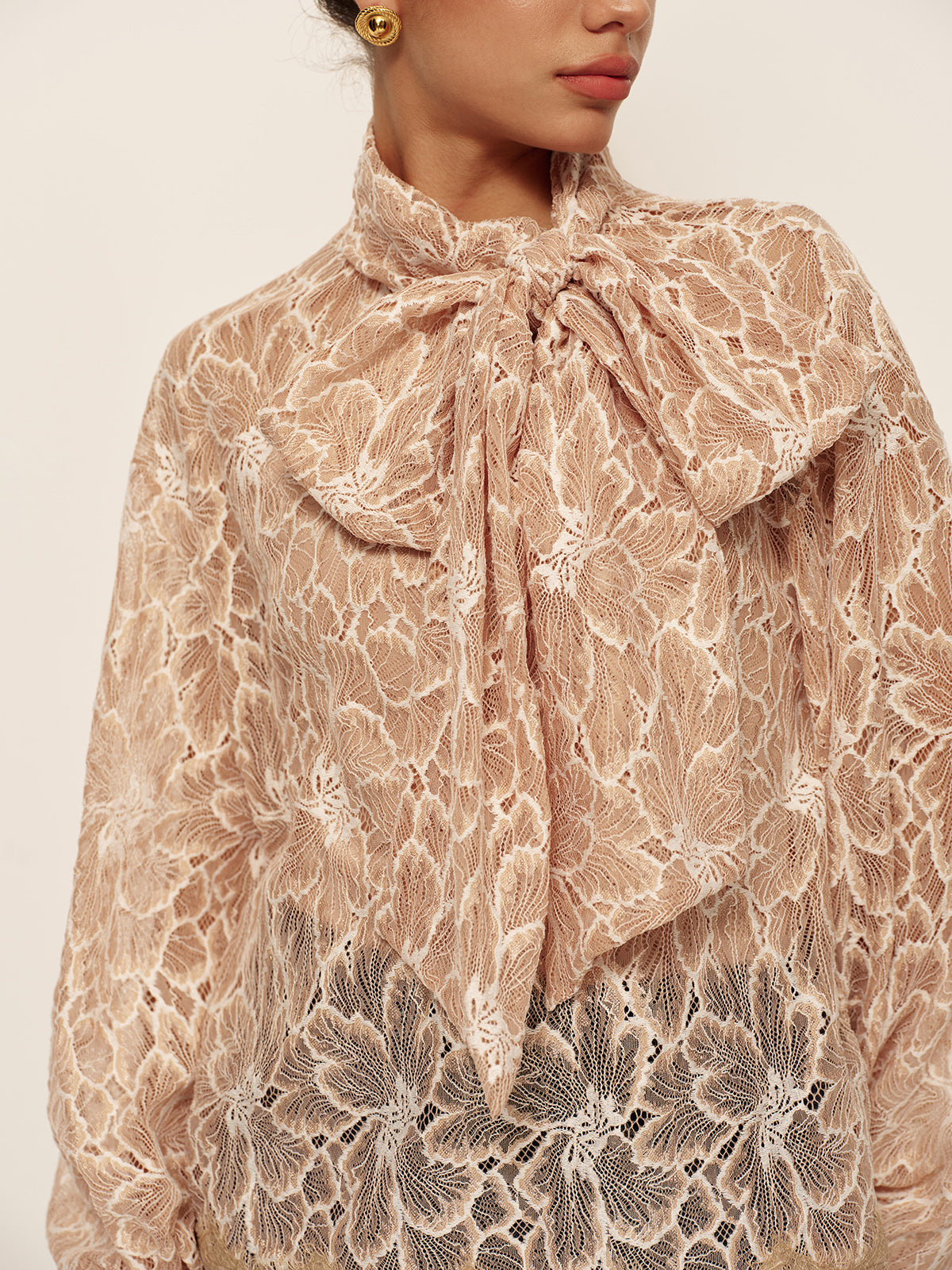 Genevieve Women's Blouse - styled view
