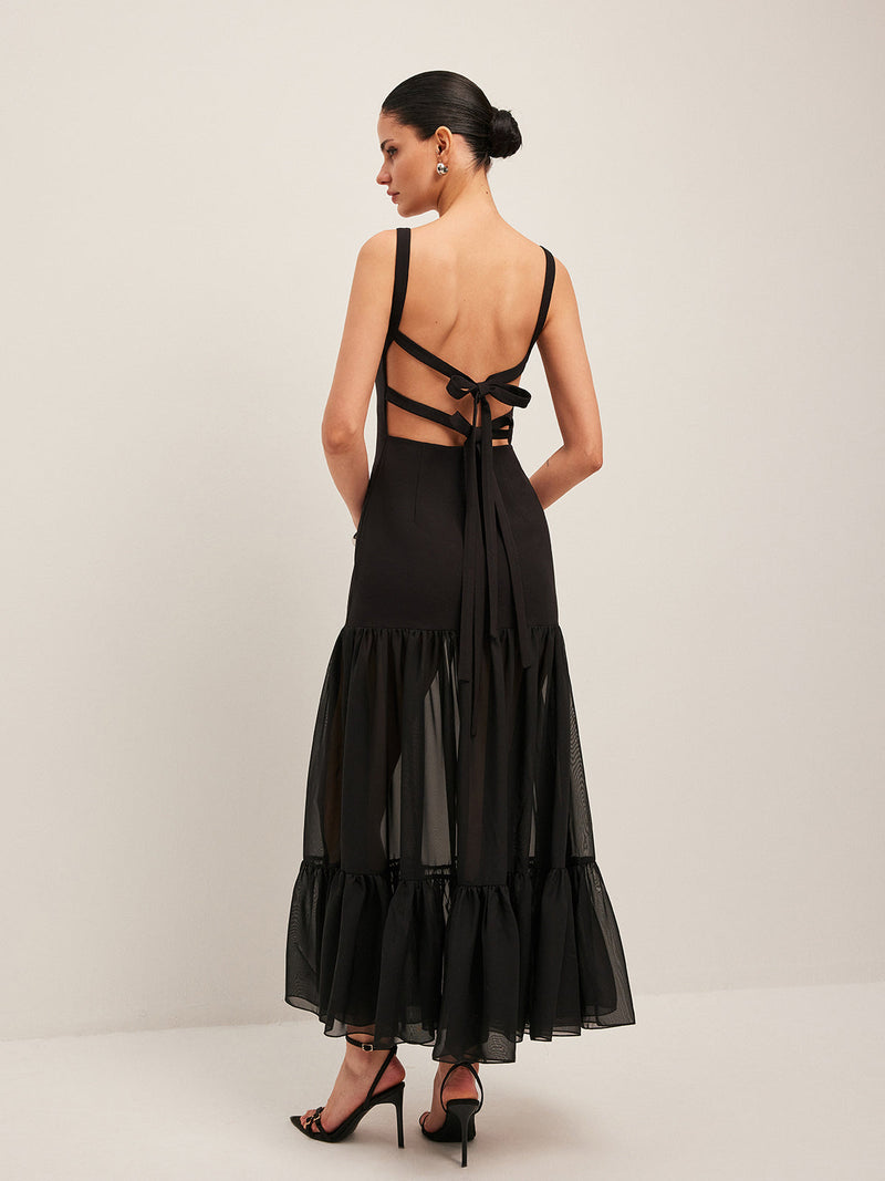 Ruby Women's Ruffled Dress - front view
